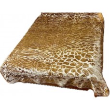  Плед выбитый Лепка 200х240: Камушек капучино 8110-7